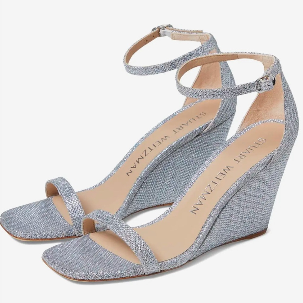 Stuart Weitzman Nudistcurve 85 Wedge Heels 👠 Size: 7.5M